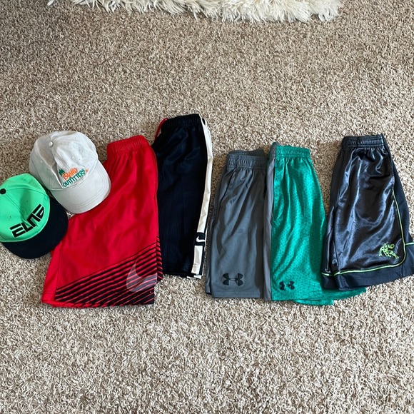Nike Other - Boys shorts medium and hats